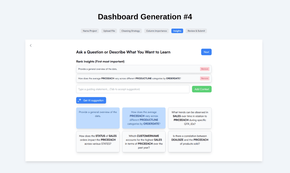 Step 5: Insights